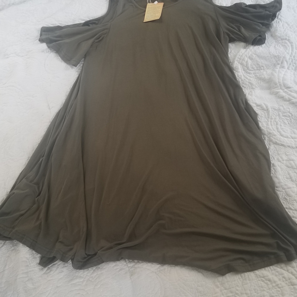 Khaki dress